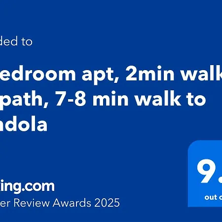 Large 2-bedroom Near Road, 5 Min To Gondola & Bar Street Daire *